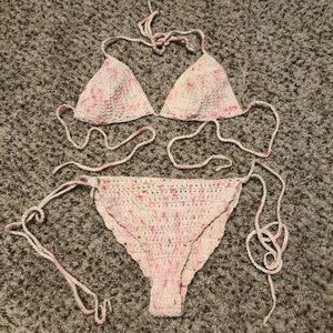 Handmade crochet bikini set